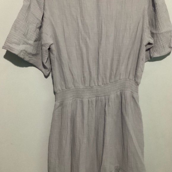 Knox Rose Dress Light Blue Size Small Pockets 100% Cotton - Picture 3 of 7